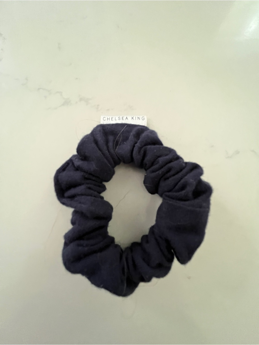 Chelsea King mini black Fabric Hair Scrunchie